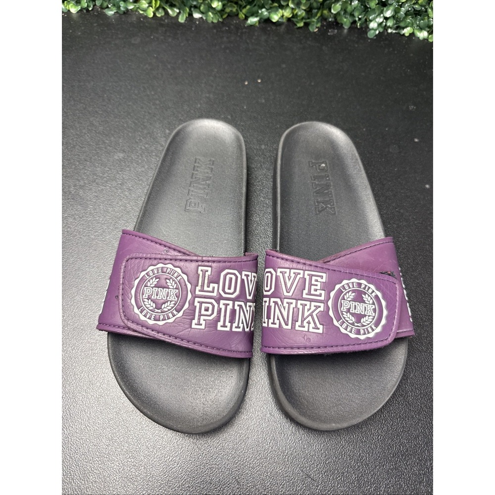 PINK By Victoria's Secret  Slides in Black and Maroon